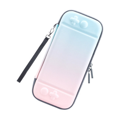 ZXI Carry Case for Nintendo Switch, Fashion Gradient Design, Ultra Slim Portable Travel Bag, with Wristband & 10 Game Cards Slot - SANDRA