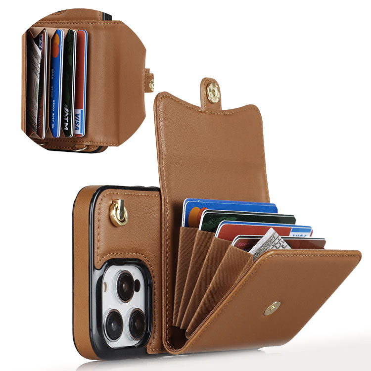 ZXI - Samsung Galaxy S10e Case - Crossbody Wallet Phone Case