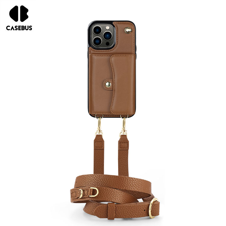 ZXI - iPhone X/XS Case - Crossbody Wallet Phone Case
