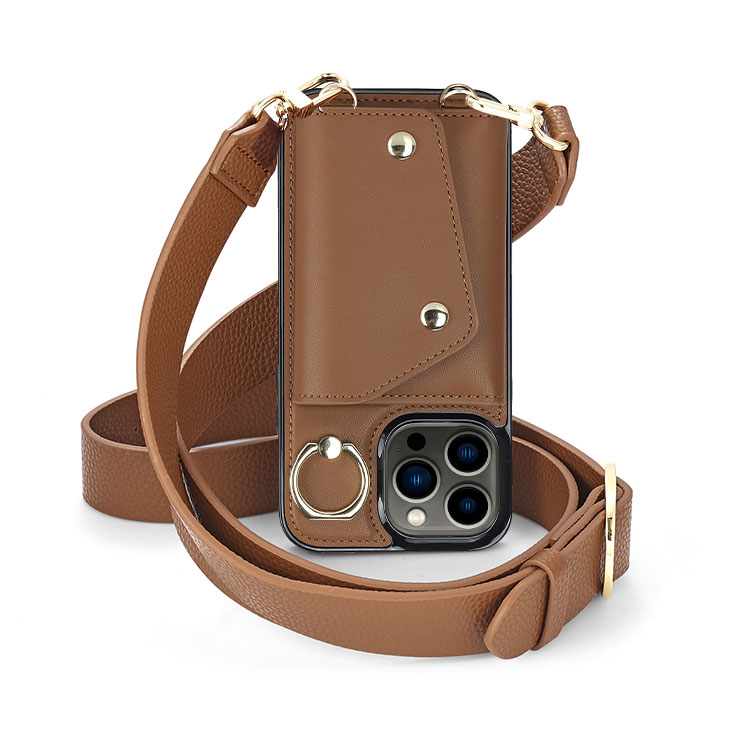 ZXI - iPhone 14 Pro Max Case - Crossbody Wallet Phone Case