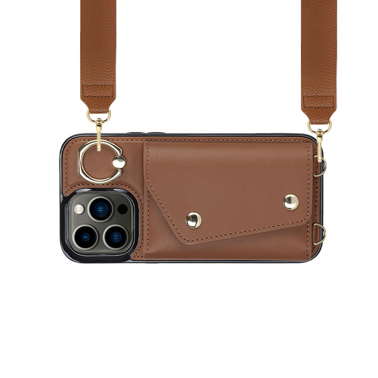 ZXI - iPhone 14 Pro Max Case - Crossbody Wallet Phone Case