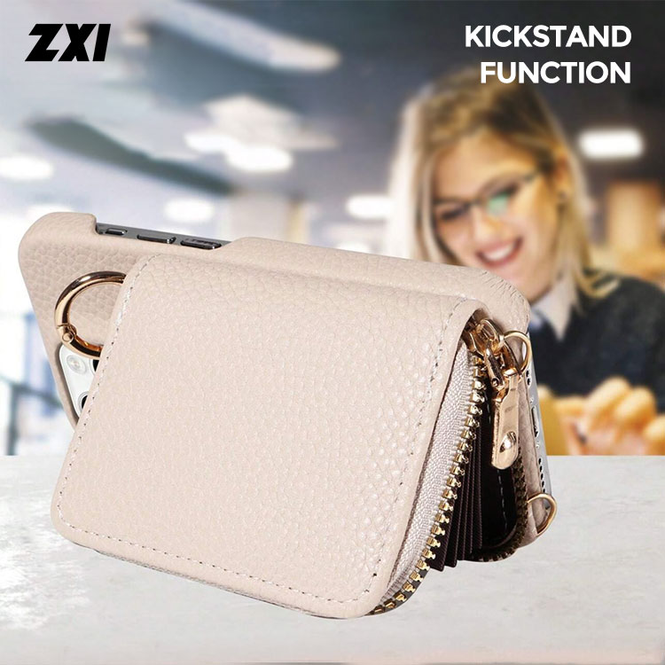 ZXI - Samsung Galaxy S23 Ultra Case - Crossbody Wallet Phone
