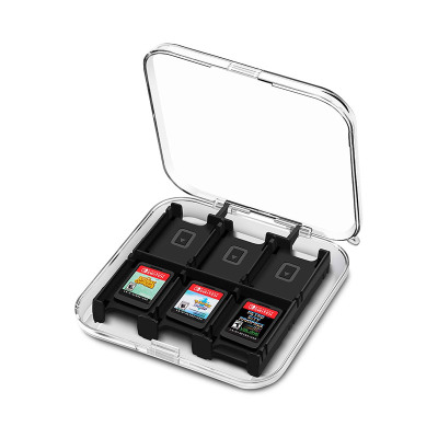 ZXI Game Card Case for Nintendo Switch, Portable Storage Box, with 12 Game Card Slots - GAME CARD CASE