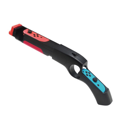 ZXI Shooting Game Gun for Nintendo Switch & OLED Console JoyCons, Gun Grip Controller for Resident Evil & Sniper Elite & Wolfenstein - SHOOTING GAME GUN FOR JOYCON