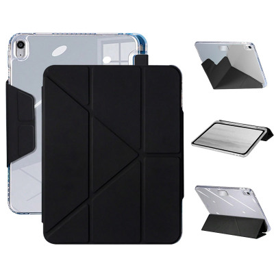 iPad Air 2 (2014 9.7Inch) Case - ZXI Flip Case for iPad, with Multi Angle Stand, Shockproof Protective Cover - Y SHAPED FLIP CASE
