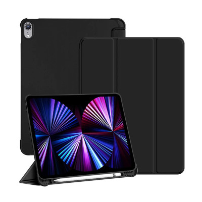iPad Pro 6 (2022 12.9Inch) Case - ZXI Classic Tri Fold Case for iPad, with Built in Pencil Holder, Slim Shockproof Protective Cover - CLASSIC TRI FOLD