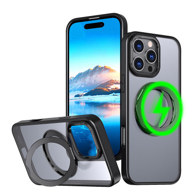 Samsung Galaxy S9 Plus Case - Heavy Duty Phone Case - ZXI Heavy Duty Magnetic Phone Case, Support Magsafe, with 360° Rotating Ring Kickstand, Military Grade Drop Protection - 360 ROTATING KICKSTAND MAGSAFE CASE