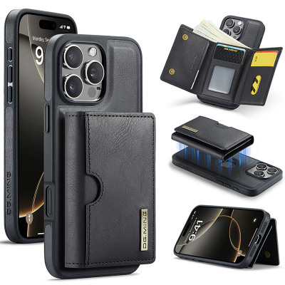 iPhone 12 Pro Max Case - Wallet Detachable Phone Case - ZXI Detachable Magnetic Wallet Phone Case, Support Wireless Charging, with Card Slot Holder & RFID Blocking Protective - DETACHABLE LEATHER WALLET CASE