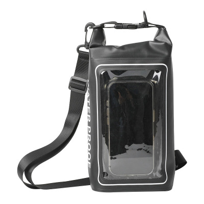 Full Body Protection Waterproof Crossbody Phone Case - ZXI IPX6 Waterproof Phone Bag, 2L Roll Top Dry Backpack, with Detachable Lanyard, Essentials for Swimming Beach Rafting Travel - IPX6 WATERPROOF BAG