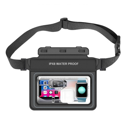 Google Pixel 4A Case - Full Body Protection Waterproof Crossbody Phone Case - ZXI IPX8 Waterproof Fanny Pack, with Waist Strap, Keep Phone Valuables Safe and Dry, for Beach Kayaking Boating Fishing - IPX8 WATERPROOF POUCH