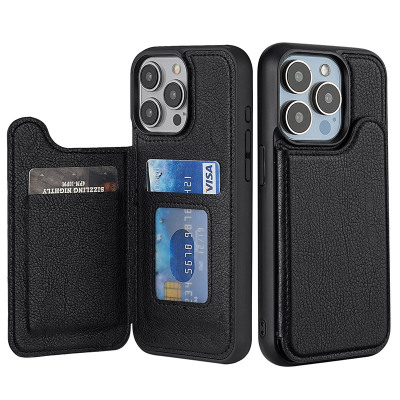 Wallet Phone Case - ZXI Flip Wallet Phone Case, Magnetic Closure, Premium Leather, with Card Slot Holder, Shockproof Protective Cover - MAGNETIC FLIP WALLET CASE