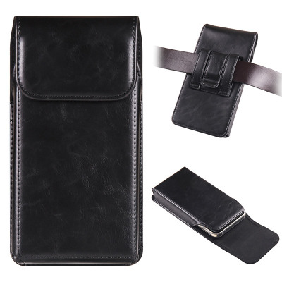 Wallet Phone Case - ZXI Retro Leather Phone Purse, Magnetic Closure Holster, with Belt Clip - RETRO LEATHER PURSE