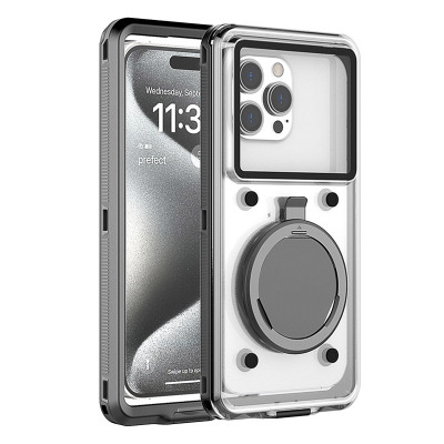 Waterproof Heavy Duty Full Body Protection Phone Case - ZXI IP68 Universal Waterproof Phone Case, Snorkeling Underwater Case, Inflated Touchscreen for Phone Models 6.9 Inches & Below - IP68 UNIVERSAL WATERPROOF CASE