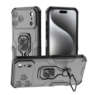 Samsung Galaxy A35 5G Case - Heavy Duty Phone Case - ZXI Slim Magnetic Phone Case, Anti Slip Soft Edge Shell, with Built in Rotate Kickstand Drop Proof Protective - SLIM MAGNETIC BRACKET CASE