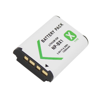 ZXI NP-BX1 Battery for Sony ZV-1 II ZV-1F RX100 HX90V FDR-X3000 Replacement - NP-BX1 BATTERY