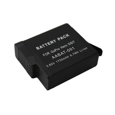 ZXI AABAT-001 Battery for GoPro Hero 5/6/7/8 Black Hero (2018) Replacement - AABAT-001 BATTERY