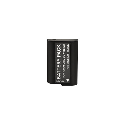 Compatible with Panasonic DC-S5, DC-S5 II (S5M2), DC-S5 IIX (S5M2X), DC-S9, DC-S1 II (S1M2), DC-S1R II (S1RM2), DC-GH5M2 (GH5 II) and more - DMW-BLK22 / DMW-BLK22E Battery Replacement for Panasonic Cameras