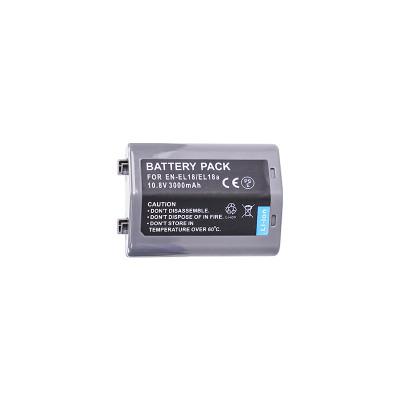 Compatible with Nikon D4, D4S, D5, D6, Z9, D800, D800E, D810, D810A (MB-D12), D500 (MB-D17) and more - EN-EL18 / EN-EL18a / EN-EL18b / EN-EL18c / EN-EL18d Battery Replacement for Nikon Cameras