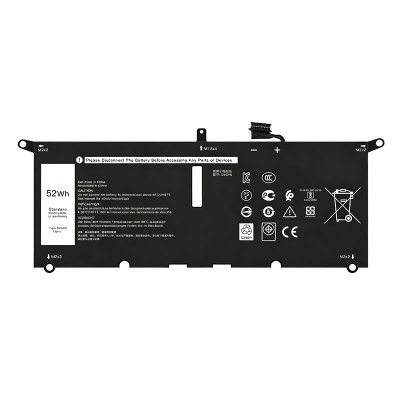 Compatible with Dell XPS13-9370, XPS13-9380, XPS13-7390 (non-2-in-1), Inspiron 13-5390, 5391, 14-7490, 13-7390 2-in-1 and more - DXGH8 Battery Replacement for Dell Laptops