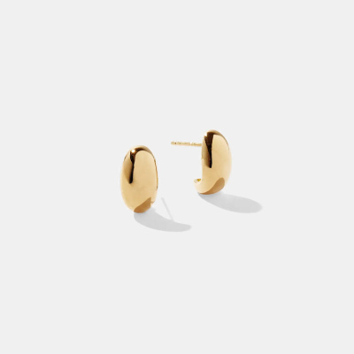 ZXI Classic Earrings - Globe Huggie Hoops